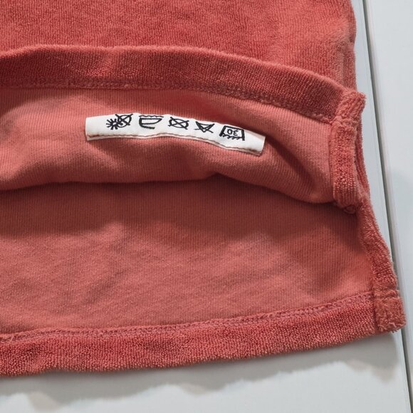 Hiroshi Kato Terry Cloth The Polo Shirt Mens M Burnt Orange SS USA Sophisticated - Picture 11 of 14